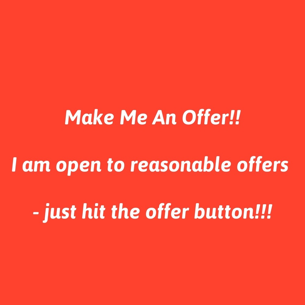 Open for Offers!!!